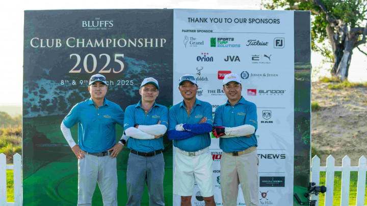 Giải Golf Club Championship 2025 đã diễn ra thành công rực rỡ tại The Bluffs Grand Ho Tram