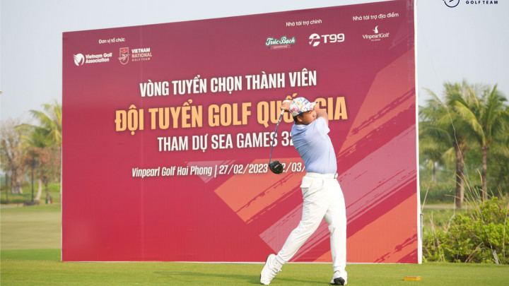 Chốt danh sách tuyển golf quốc gia tham dự SEA Games 32