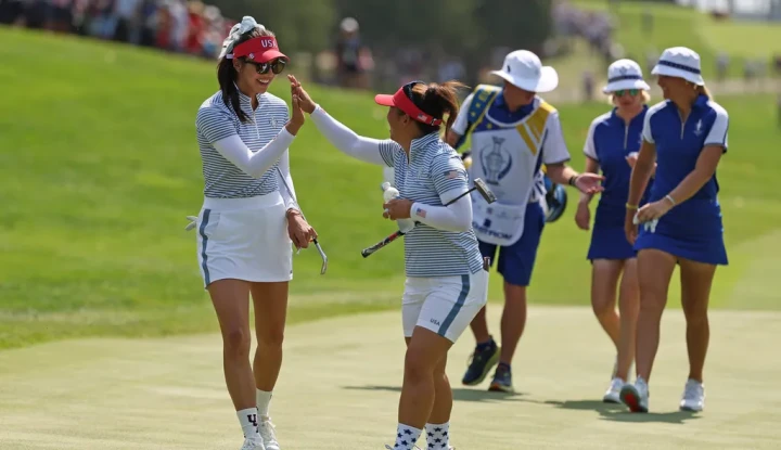 Solheim Cup 2024: Tuyển Mỹ dẫn 10 - 6 trước khi bước vào loạt Single Match quyết định