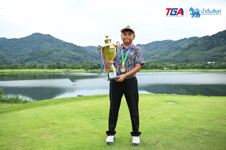 Nguyễn Thái Sơn vô địch bảng C giải Singha International Junior Golf Club 2026