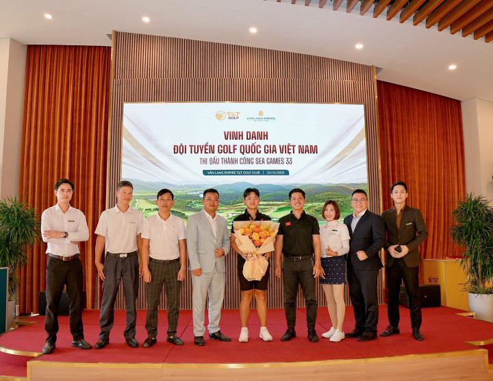 “Cú hích” hậu SEA Games 33: T&T Golf và Vietravel Airlines đồng hành cùng Đội tuyển Golf Việt Nam