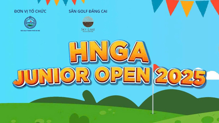 Hội Golf Thành phố Hà Nội lần đầu tổ chức giải đấu dành cho golf trẻ