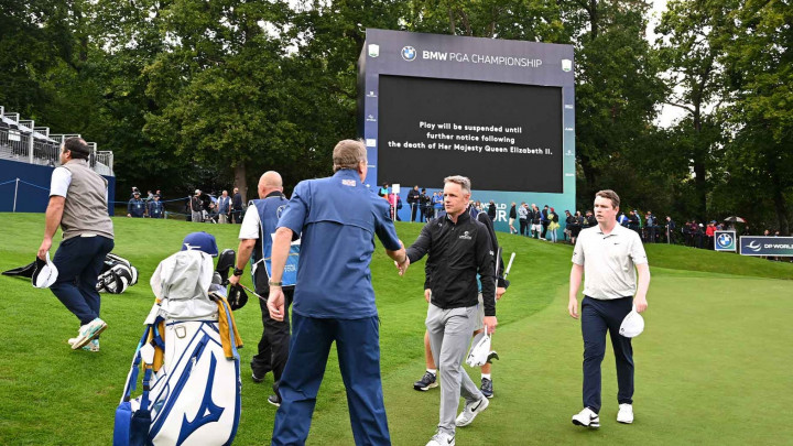 BMW PGA Championship phải tạm dừng vì Nữ hoàng Anh Elizabeth II qua đời