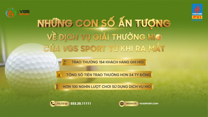 Mùa thu - mùa may mắn dành cho các khách hàng của dịch vụ giải thưởng HIO VGS Sport