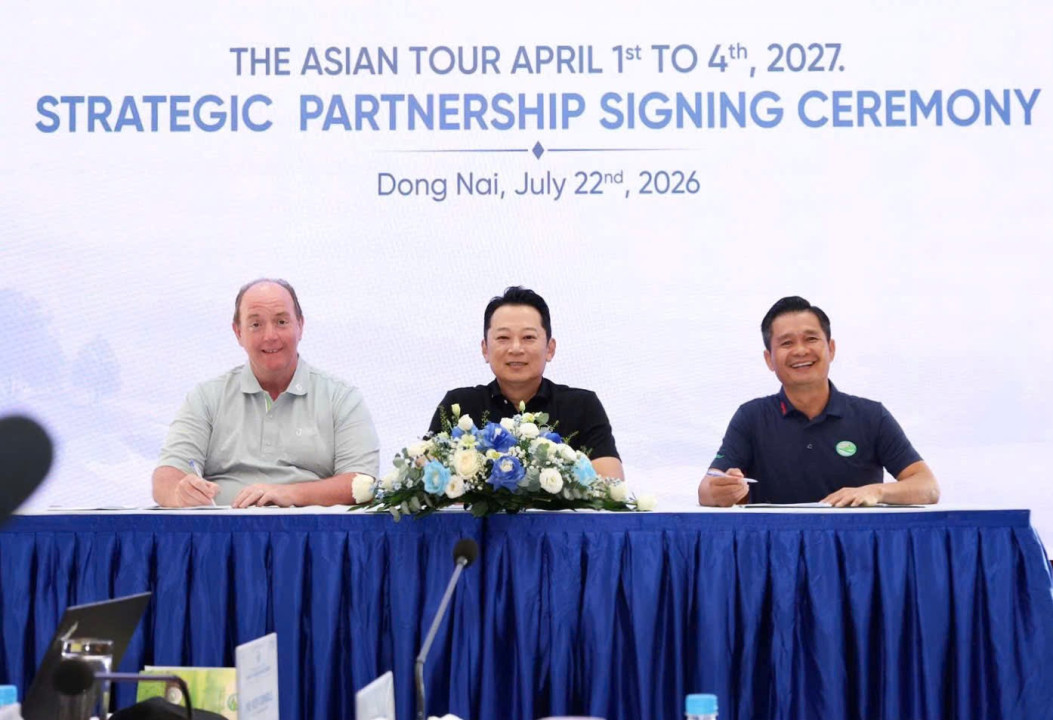 Asian Tour trở lại Việt Nam năm 2027 tại Long Thành Golf Club