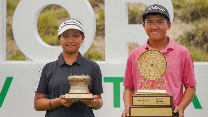 Nguyễn Bảo Phát và Nguyễn Khánh Linh vô địch Hoiana Junior Golf Invitational 2026