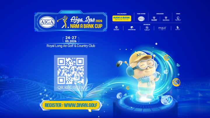 AJGA IPS - Nam A Bank Cup 2026: Giải đấu trẻ quốc tế chính thức quay trở lại Việt Nam