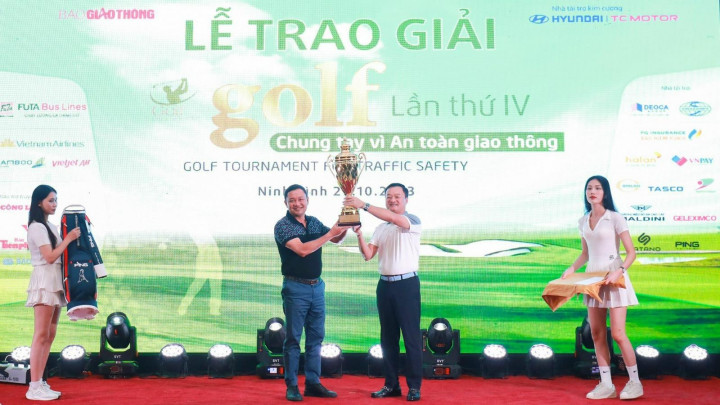 Golfer Nguyễn Hồng Hải lên ngôi Giải Golf Chung tay vì ATGT lần thứ 4 năm 2023