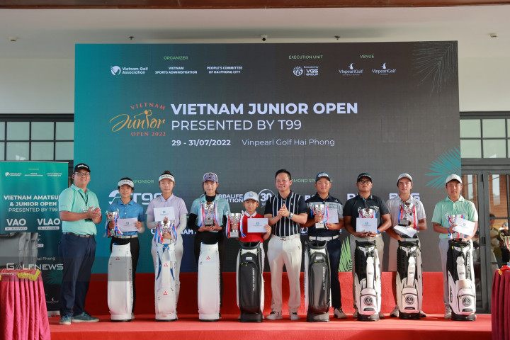 Kết quả Chung cuộc giải golf vô địch Trẻ Quốc gia 2022 – Cup T99