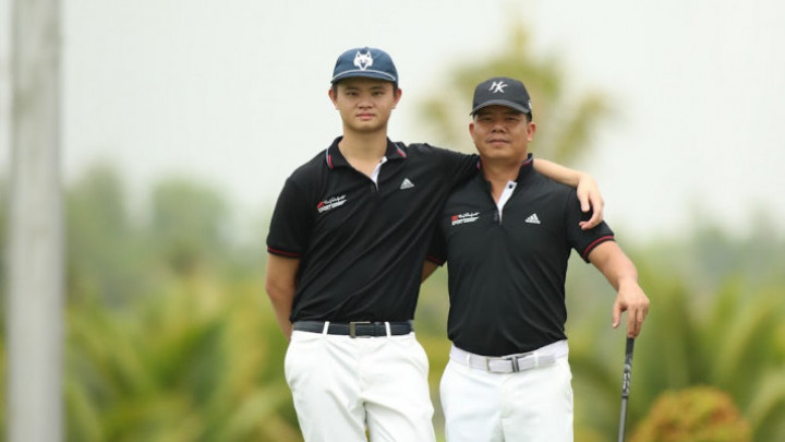 Cha con Ngô Khôi - Ngô Vĩnh Tường vô địch SJG Family Golf Championship 2025