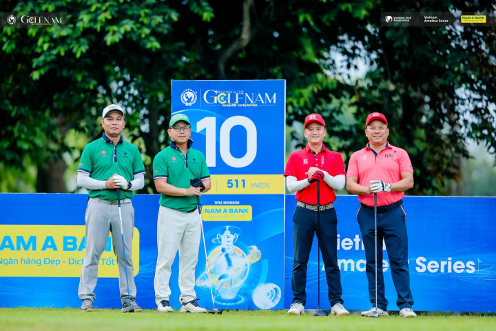 R76, Họ Lê, Sông Lục và G83 toàn thắng lượt trận Four-ball buổi sáng ngày 1 tại VCC Men 2026