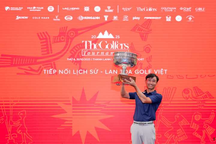 Hồ Khắc Luận vô địch The Golfers Tournament 2025, giành danh hiệu chuyên nghiệp đầu tiên sự nghiệp