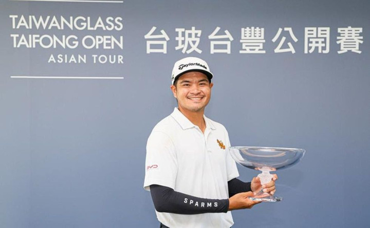 Ekpharit Wu lần đầu vô địch Asian Tour tại giải Taiwan Glass Taifong Open 2025