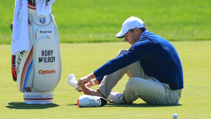 PGA Championship 2026: Rory McIlroy bỏ đánh tập vì phồng rộp ngón chân