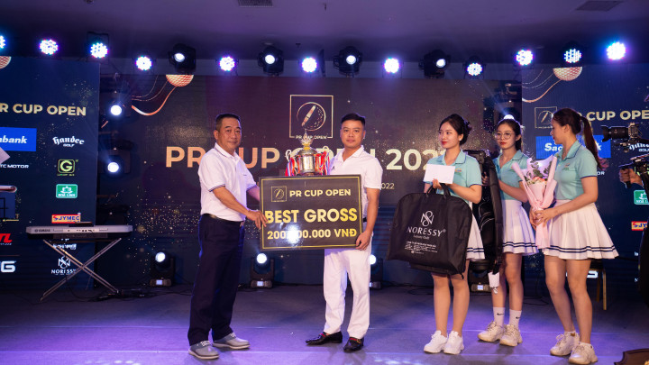 Golfer Trần Văn Trung vô địch giải PR Cup Open 2022