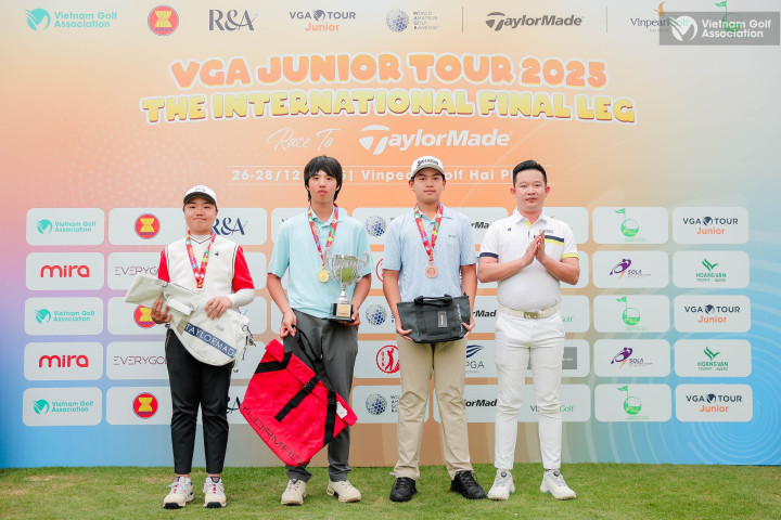 Golfer trẻ Vũ Lân chính thức điền tên lên WAGR