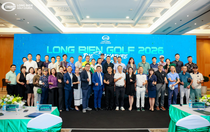 Sân golf Long Biên công bố chuỗi sự kiện trọng điểm năm 2026 mang tên “The Signature Season”