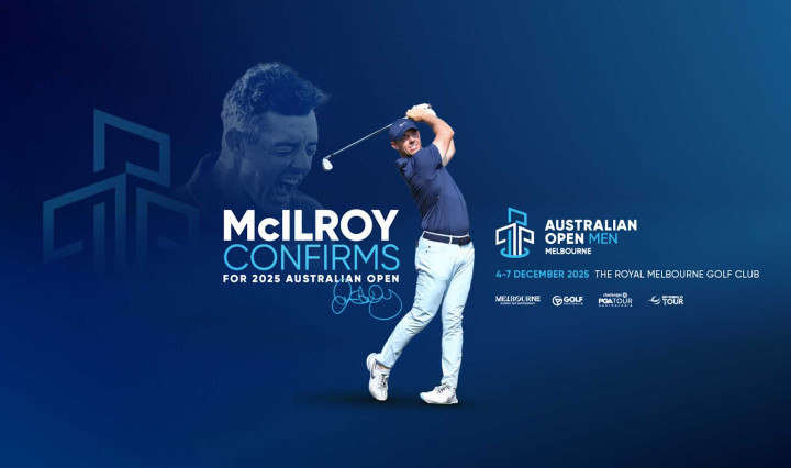 Rory McIlroy xác nhận trở lại Australian Open sau hơn một thập kỷ