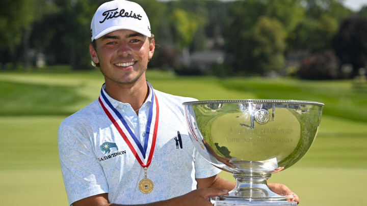 Trevor Gutschewski vô địch U.S. Junior Amateur 2024