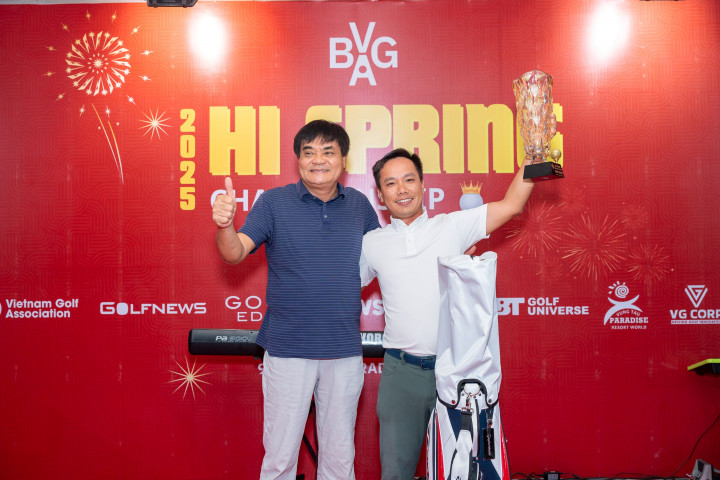 Đánh 76 gậy, golfer Nguyễn Thành Trung đăng quang Hi Spring Championship 2025