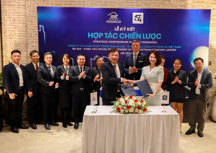HODECO và 54 ký kết hợp tác chiến lược: Nâng tầm bất động sản kết hợp golf tại Bà Rịa – Vũng Tàu