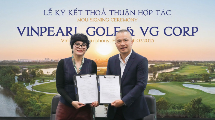 VG Corp ký kết hợp tác chiến lược toàn diện cùng Vinpearl Golf