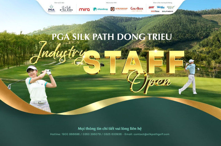 Sân Silk Path Đông Triều tổ chức giải đấu đặc biệt dành cho đội ngũ nhân sự ngành golf