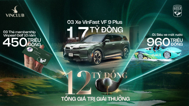 Khám phá trải nghiệm phong cách hoàng gia được thiết kế tinh tế đến từng chi tiết tại VinClub Golf 2025