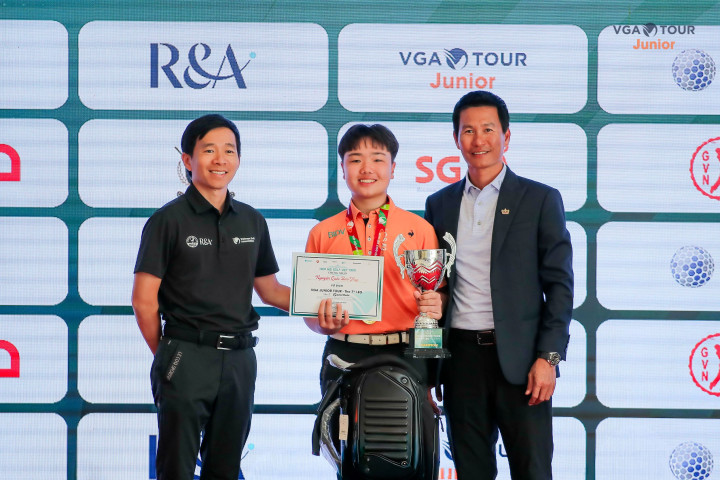 Nguyễn Quốc Bảo Huy giành danh hiệu VGA Junior Tour thứ 2 sự nghiệp
