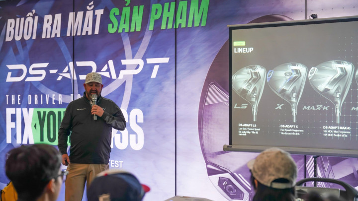 COBRA Golf trình làng dòng sản phẩm DS-ADAPT 2025 tại Việt Nam