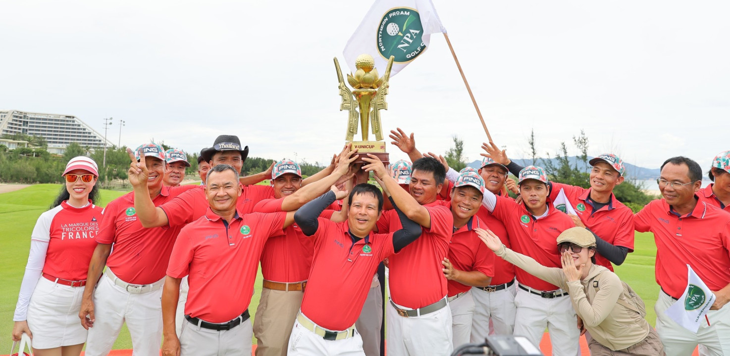 Đội tuyển ProAm Miền Bắc vô địch mùa giải đầu tiên của Vietnam Unity Golf Cup 2025