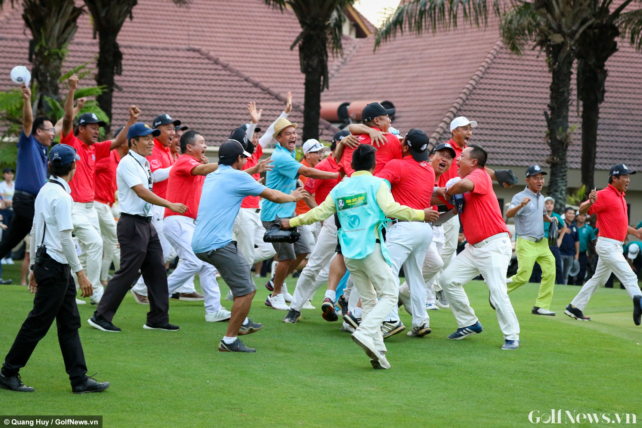Loạt ảnh đầy cảm xúc của các golfer tại trận chung kết giải VGA Union Cup 2018