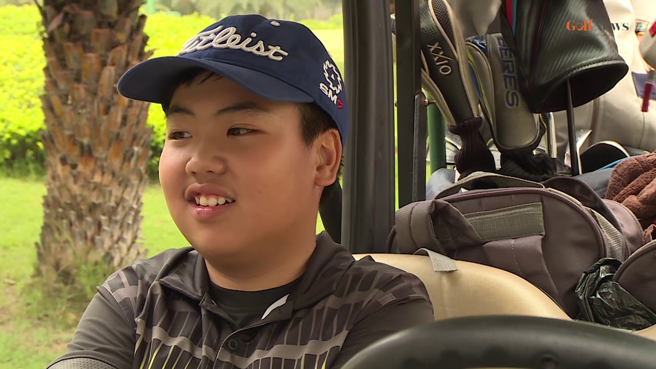 Giải vòng loại mở rộng ASIAD 18: Nguyễn Đặng Minh - Golfer nhỏ nhất miền Bắc gặp nhiều thách thức