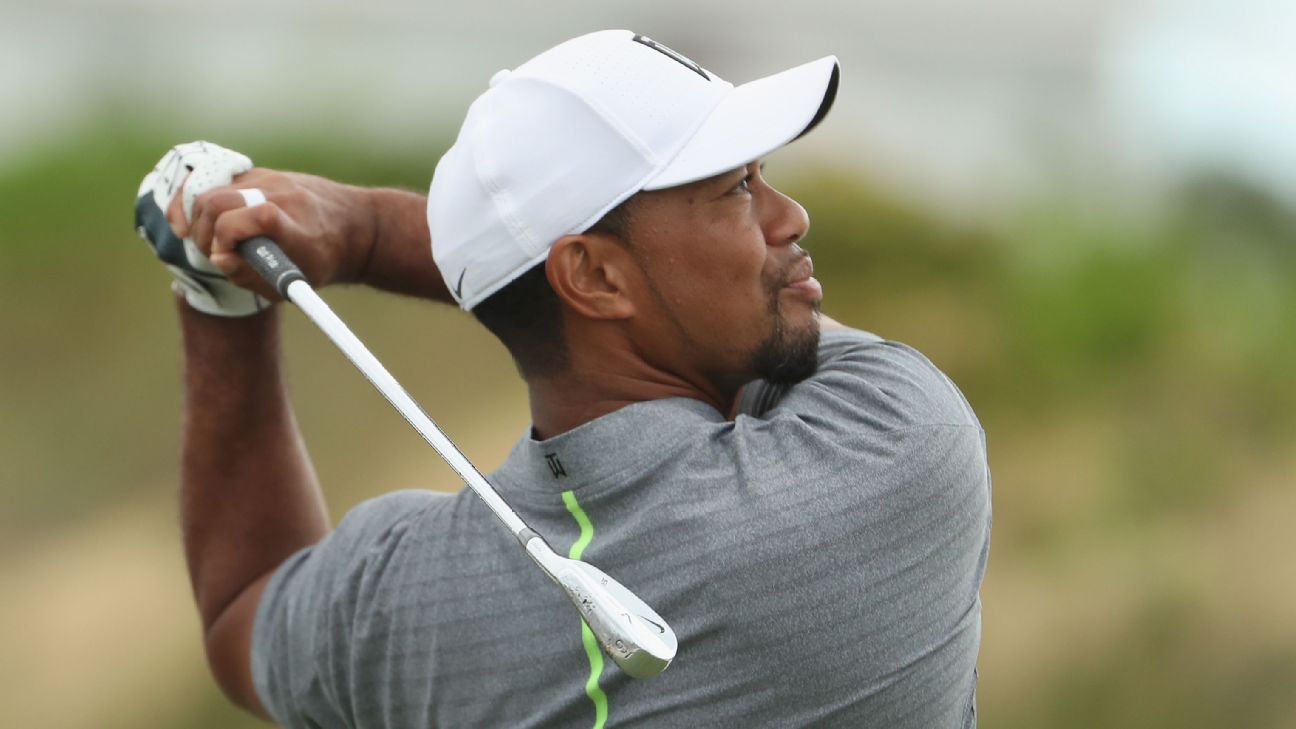Tiger Woods tái xuất với bộ gậy sắt mới từ TaylorMade