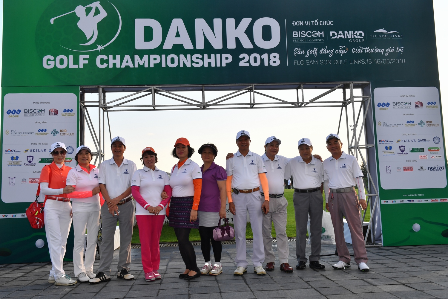Hơn 600 golfer chính thức tranh tài tại Danko Golf Championship 2018