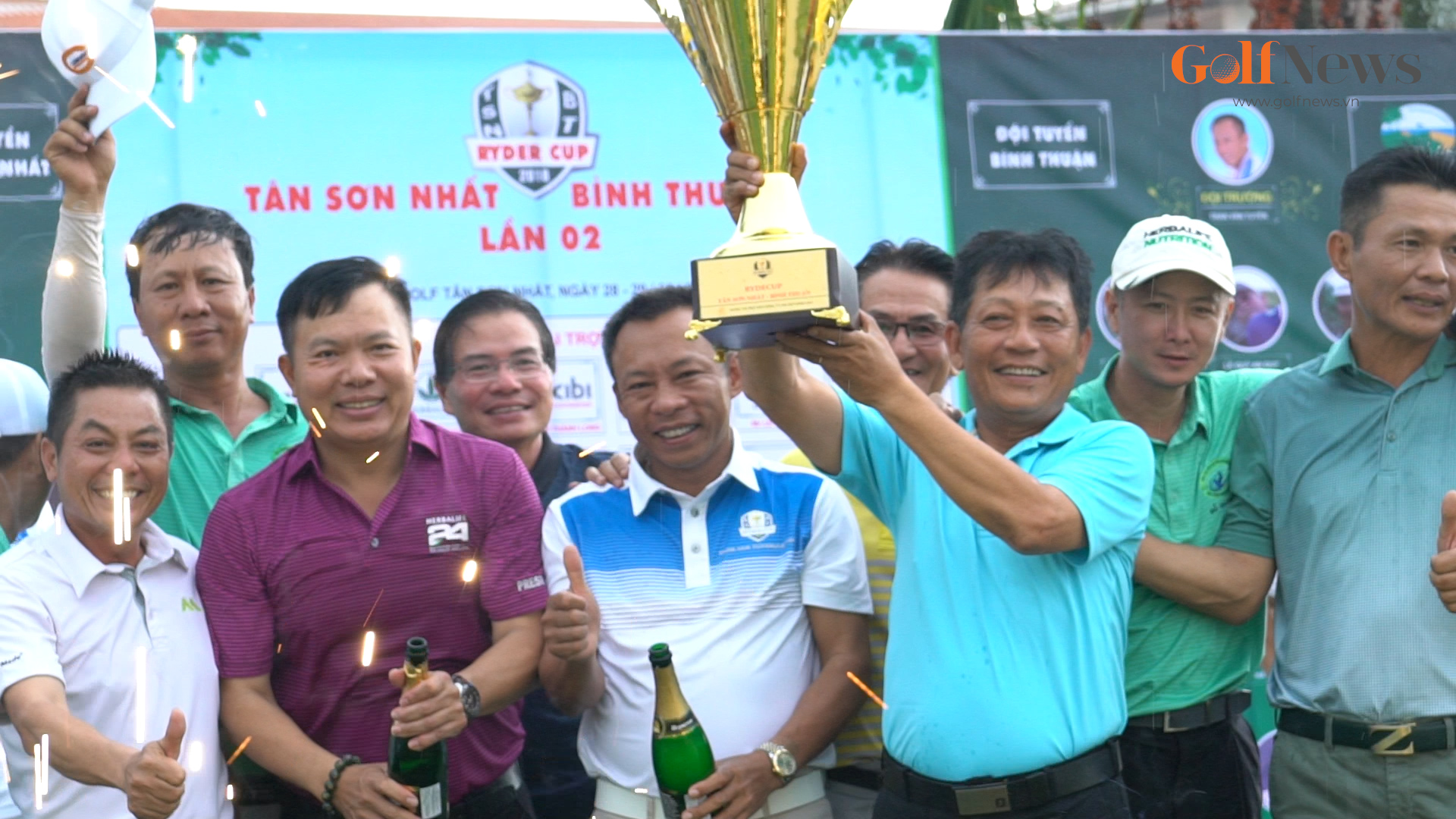 Tổng kết giải Ryder Cup Tân Sơn Nhất - Bình Thuận