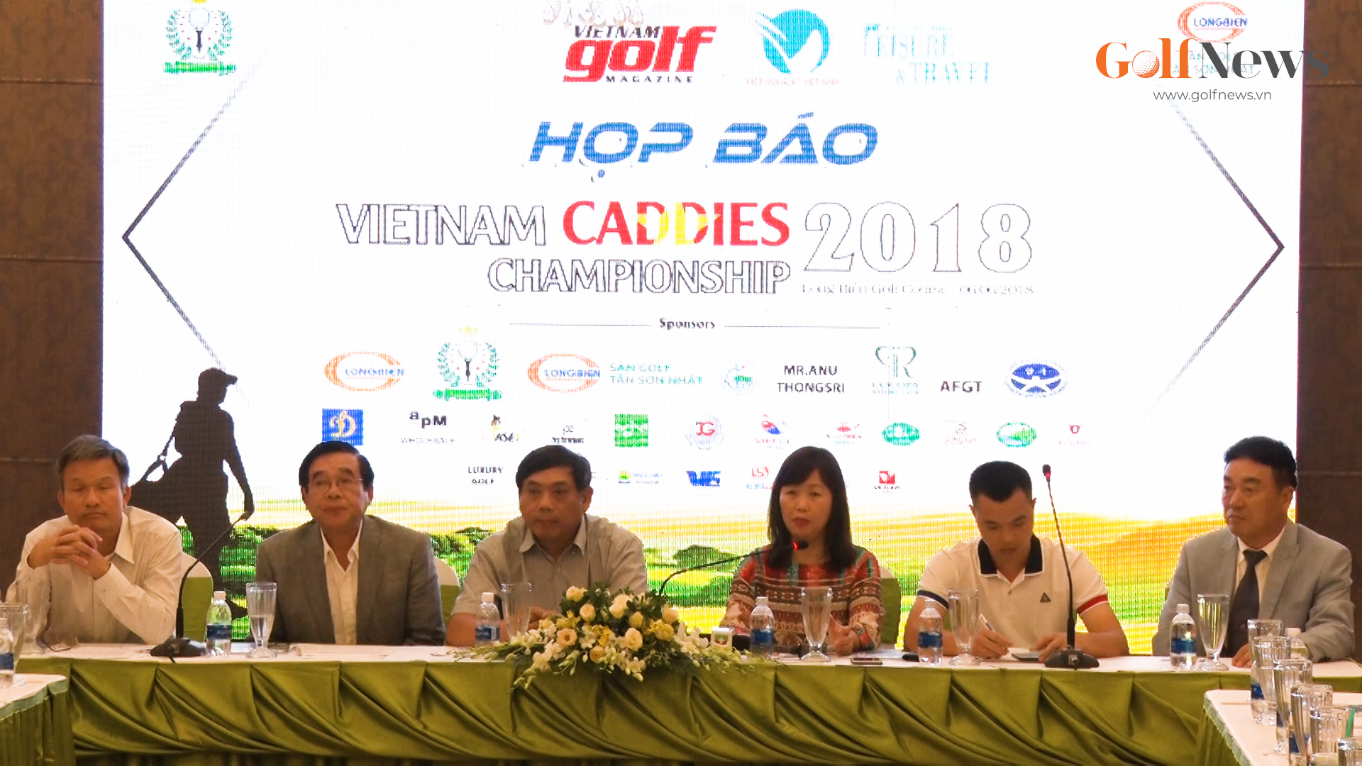 Họp báo Việt Nam Caddies Championship 2018