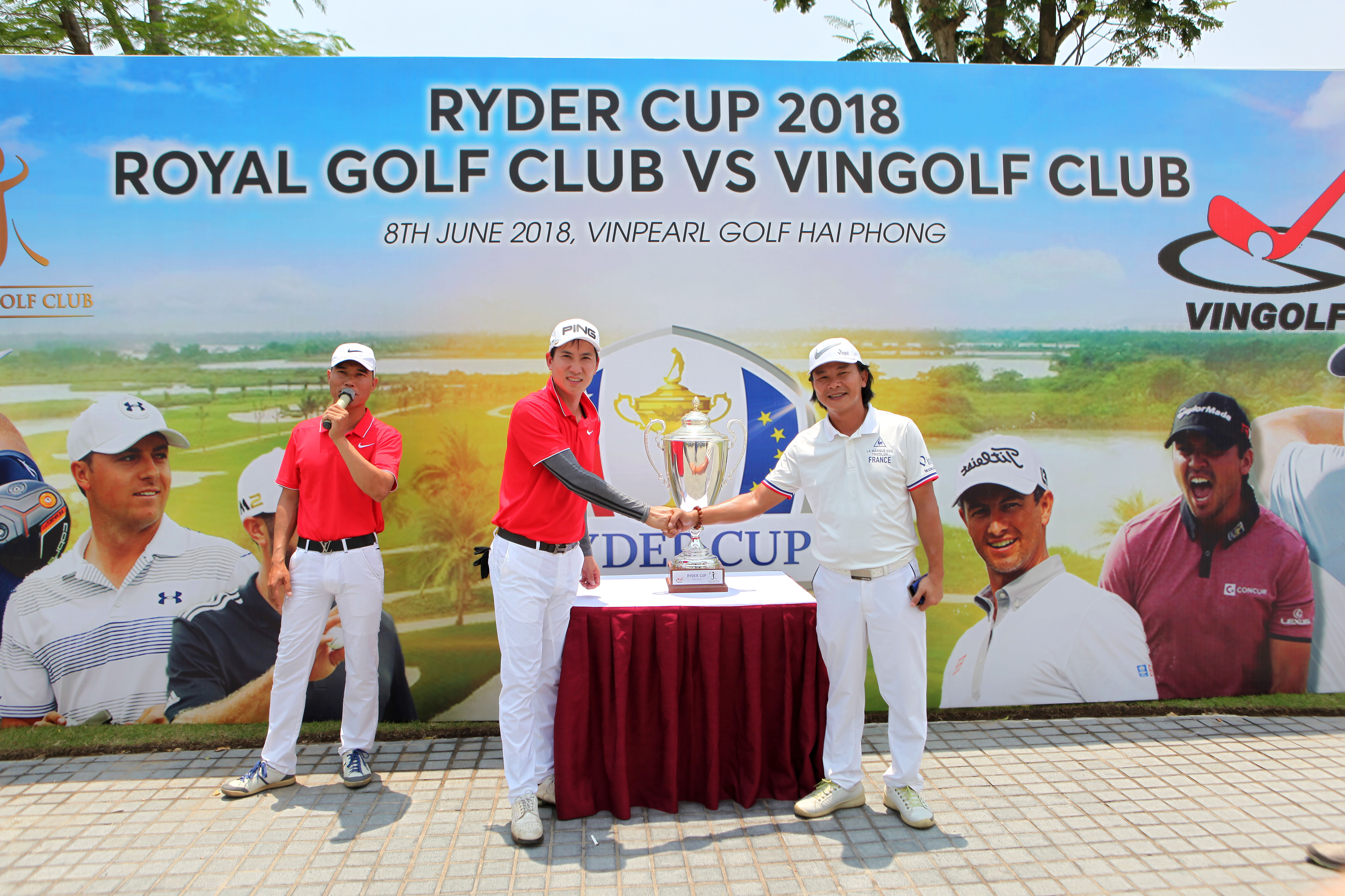 Ryder Cup giữa VinGolf Club và Royal Golf Club chính thức khởi tranh