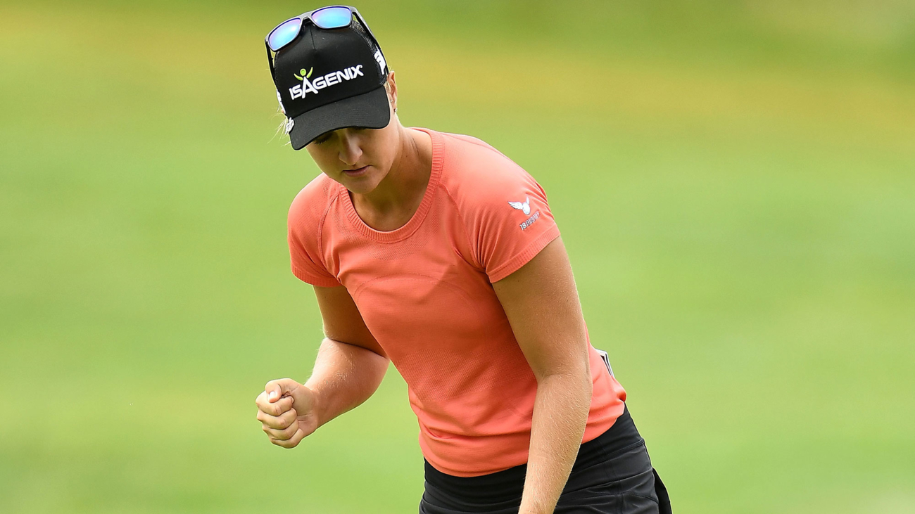 Anna Nordqvist soán ngôi dẫn đầu của các nữ golfer Hàn tại Meijer LPGA Classic ngày thứ 3