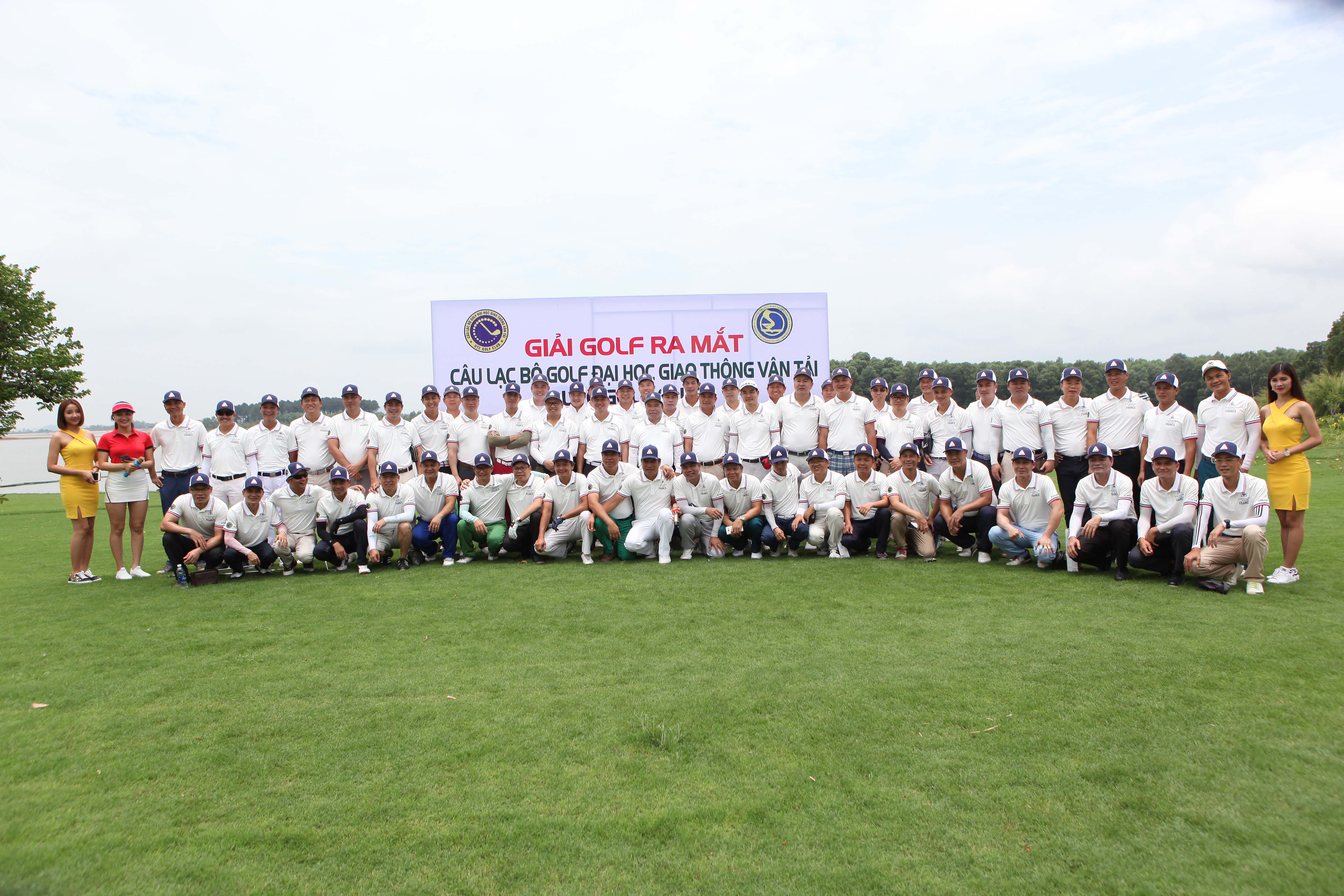 Giải golf ra mắt CLB Golf Đại học Giao thông Vận tải chính thức khởi tranh