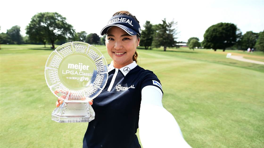 Chiến thắng tại Meijer LPGA Classic, tổng số tiền thưởng của Ryu So-yeon LPGA nâng lên 9 triệu USD