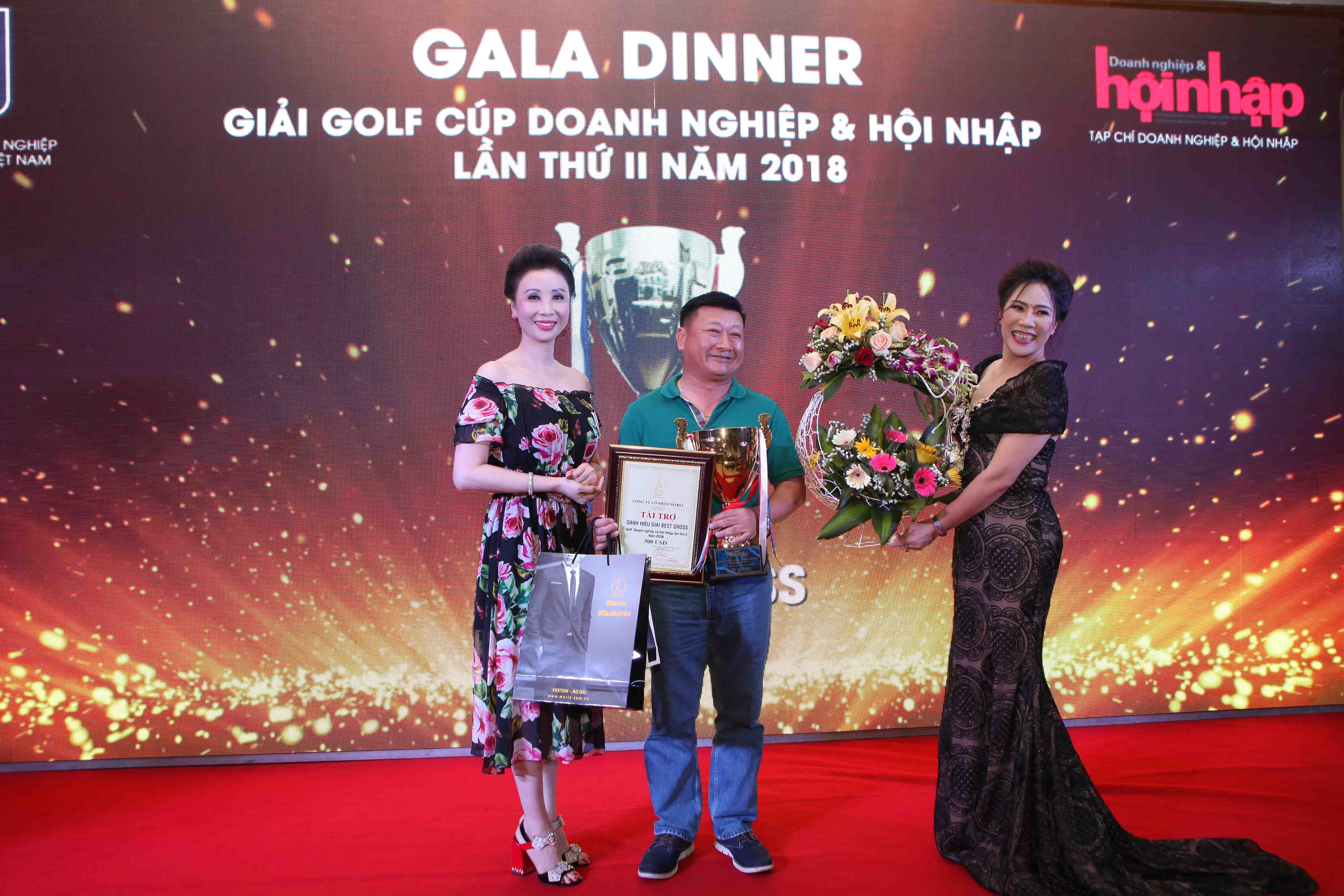 Giải golf Tranh cúp Doanh nghiệp & Hội nhập lần thứ II năm 2018: Golfer Nguyễn Đại Hải giành cúp vô địch