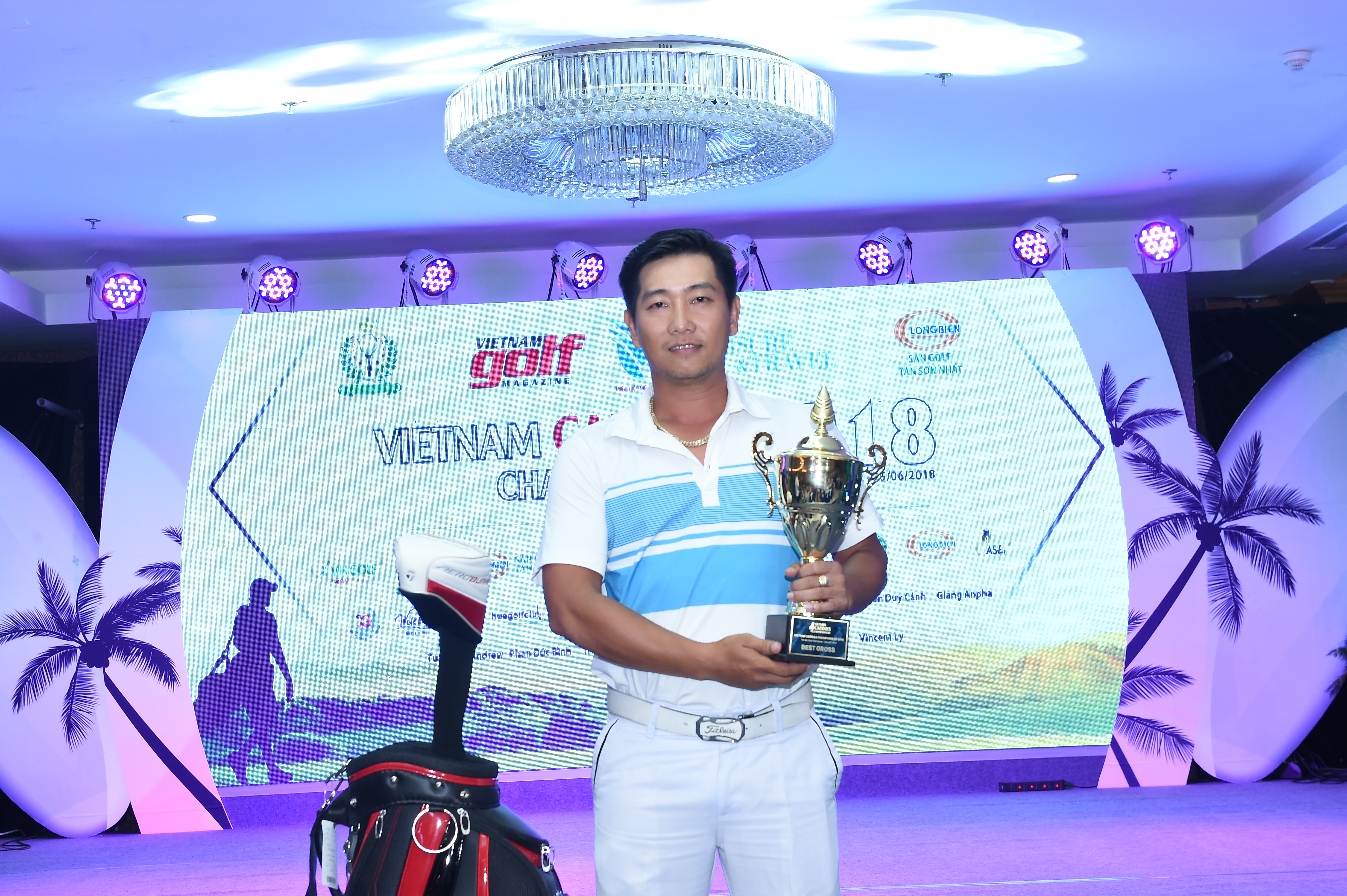 Golfer Phạm Quốc Phương xuất sắc đoạt chức vô địch Giải Golf Vietnam Caddies Championship - Khu vực phía Nam