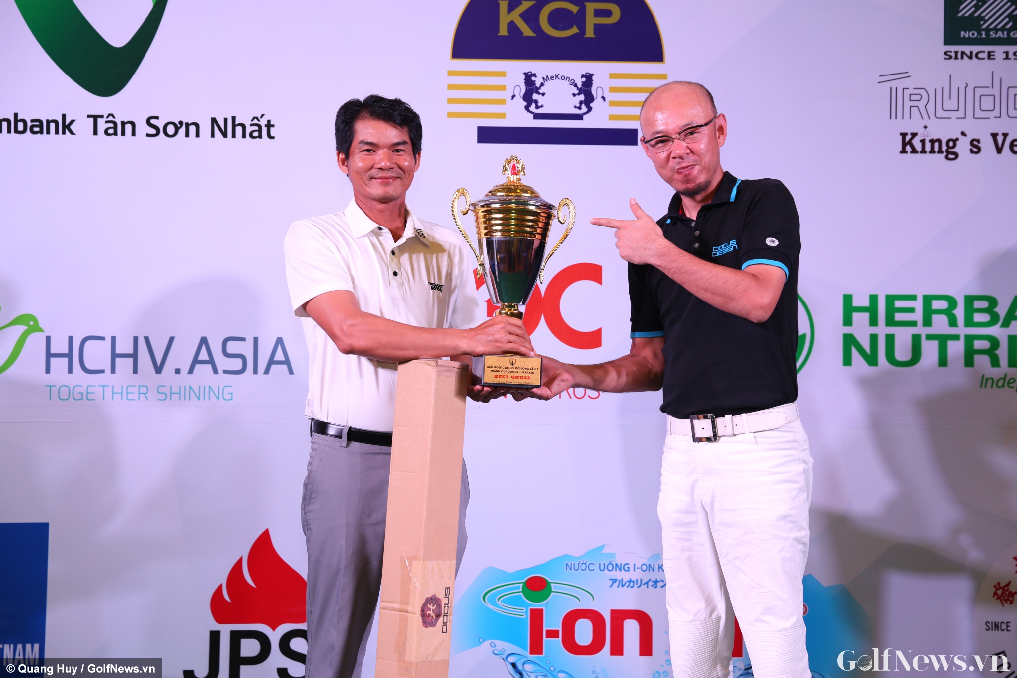 Golfer Trần Thế Dũng chiến thắng ngoạn mục tại Giải Golf CLB HIO Mở rộng Lần 3 - Tranh cúp Docus Haraken