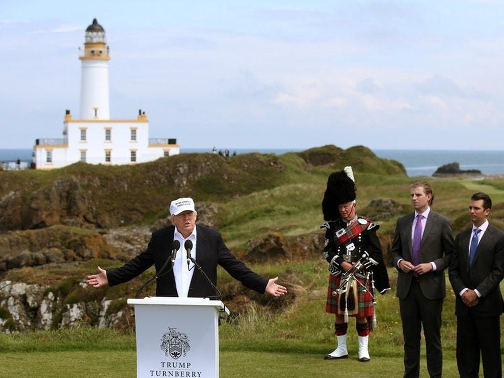 Tổng thống Donald Trump sẽ dành nhiều thời gian chơi golf khi ở Scotland?