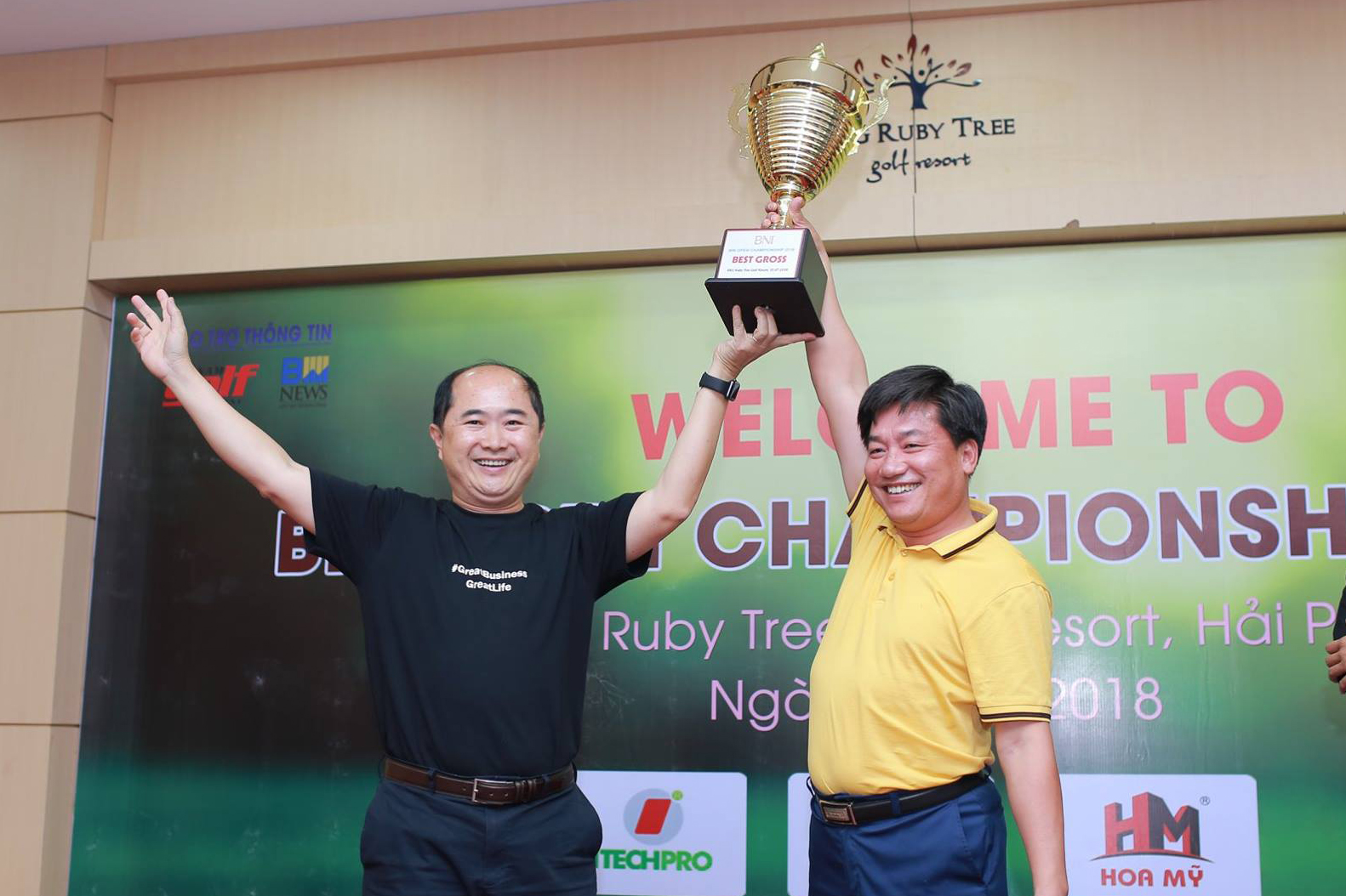 Giải golf BNI Open Championship 2018: Golfer Nguyễn Văn Cường giành giải Best Gross