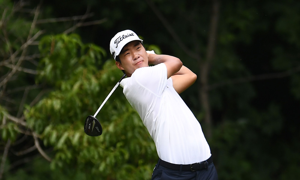 Golfer gốc Hàn ghi birdie ấn tượng tại hố 6 par 4