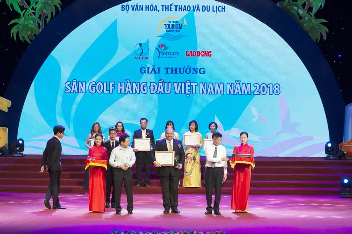 Bà Nà Hills Golf Club nhận giải thưởng 'Sân Golf Hàng Đầu Việt Nam 2018'