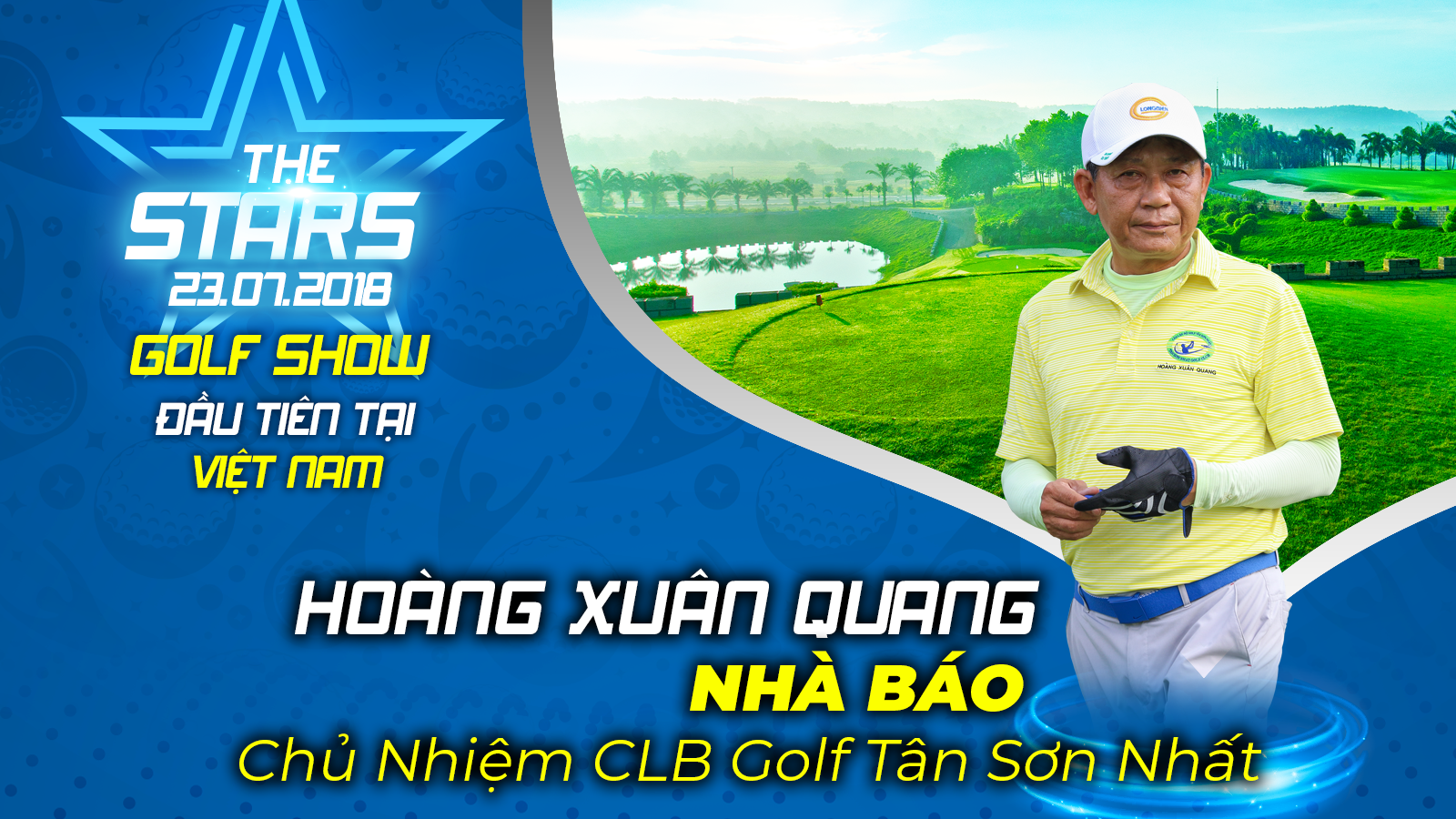 Chủ nhiệm CLB Golf Tân Sơn Nhất Hoàng Xuân Quang: ‘Hoạt động vì cộng đồng’