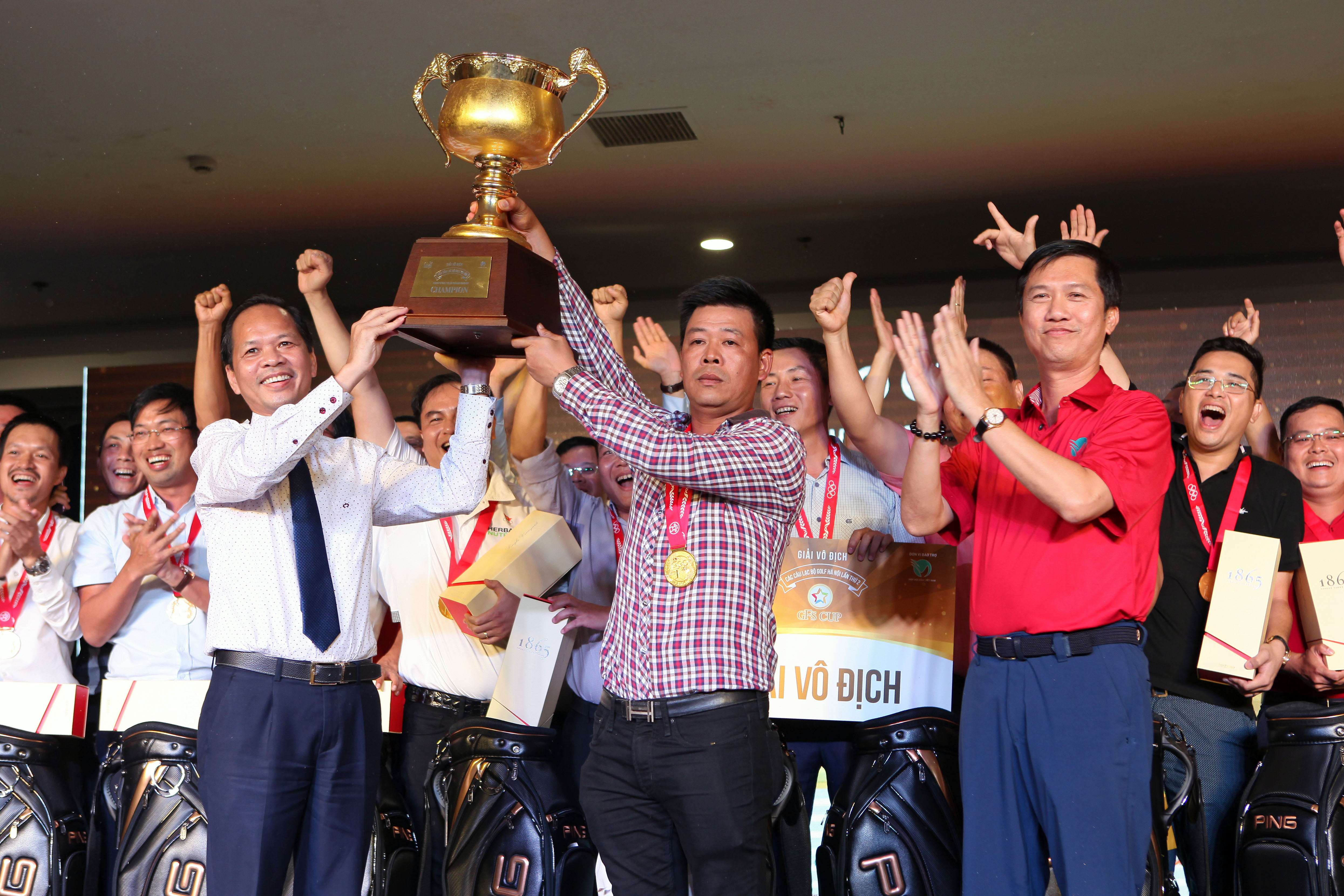 Giải Vô địch các Câu lạc bộ Golf Hà Nội lần thứ II – Cúp GFS: CLB Golf G&L 92-95 giành ngôi vô địch